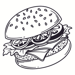 fast food vector