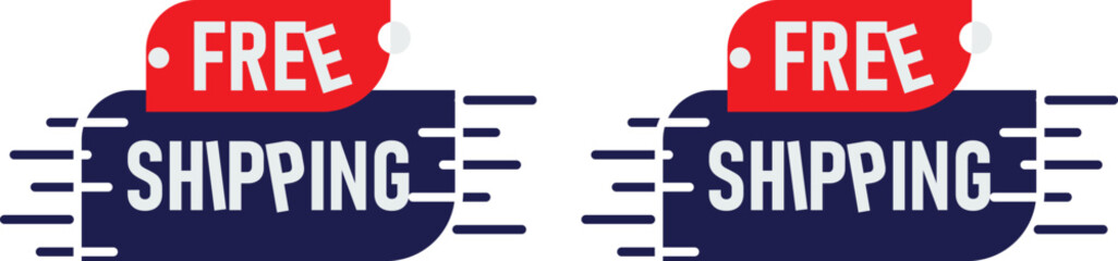  Free Shipping Banner Labels