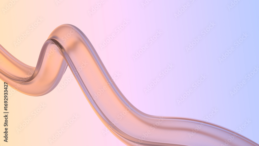 Poster abstract glass bold lines. abstract gradient background. abstract liquid shapes. soft gradient color