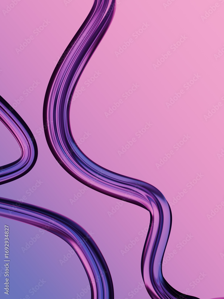 Poster abstract glass bold lines. abstract gradient background. abstract liquid shapes. soft gradient color