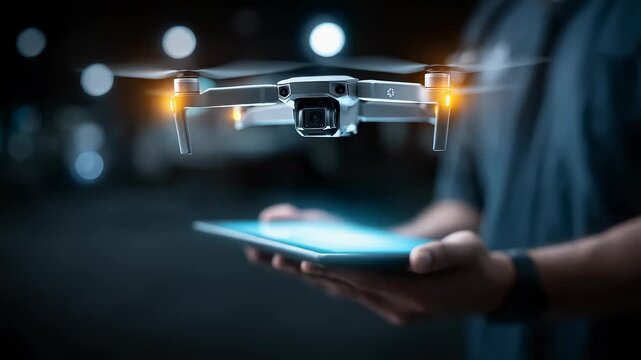 Intelligent Drone Handheld Control for Future Technology Applications