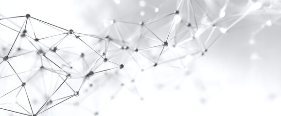 Abstract network graphic