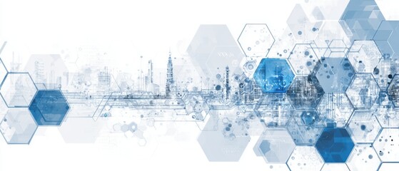 Abstract digital cityscape (1)