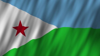 Celebrating national pride with flags and cultural symbols in Djibouti