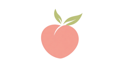 Simple peach graphic 