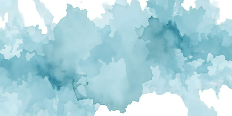 Aqua Brushstrokes: A stunning watercolor display of flowing, abstract blue brushstrokes, where artistry meets tranquility in a mesmerizing composition.