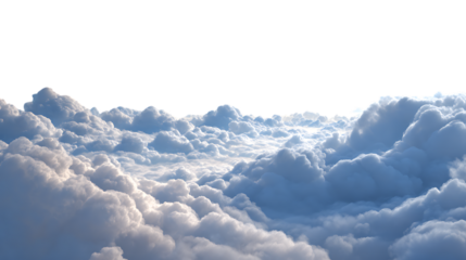 Clouds over the sky like heaven