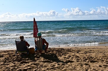 pareja mayor en la plata