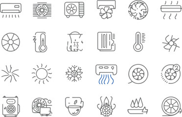 food icons set