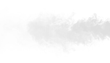 Fototapeta premium White smoke PNG, smoke overlay, smoke png, transparent smoke, horizontal smoke flow, light gradient smoke, soft smoke, flowing smoke, airy smoke, subtle smoke effect