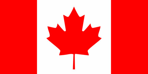Canada flag illustration