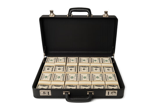 suitcase full of money