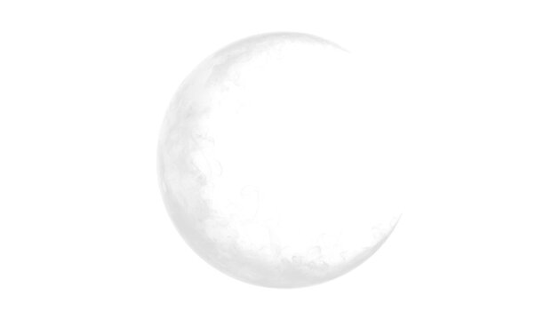 White smoke PNG, smoke overlay, smoke png, transparent smoke, crescent moon smoke, curled smoke, flowing smoke, airy smoke, soft smoke, subtle smoke effect