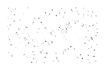 Seamless pattern of black dots isolated on transparent background abstract vector background design
