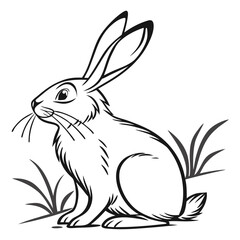 white rabbit vector illustration, turtle vector art design, black & white turtle design, Vector design, turtle art illustrations, rabbit vector art