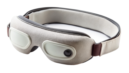 eye-massager-headband--isolated-on--white--background