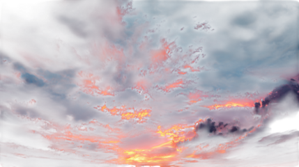 Summer Sunset Sky Texture 