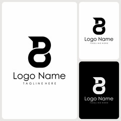 vector logo initial B. creative logo