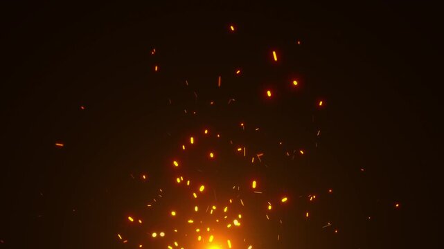 fire light logo text element backgrounds effect