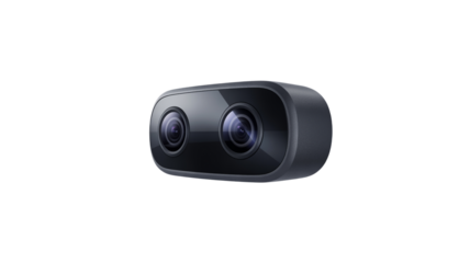 Modern dual lens camera captures immersive virtual reality experiences