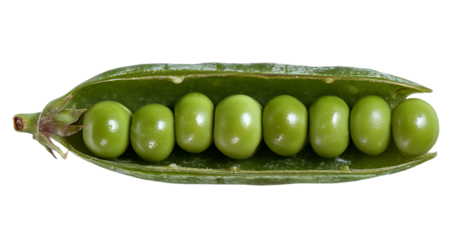 Peas in green pod