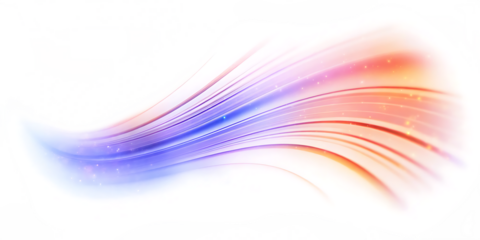 u turn curve light backgrounds pattern isolated on white background, png, ai generated.