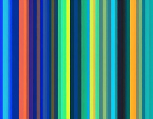 Vibrant vertical stripes of soft, blended colors