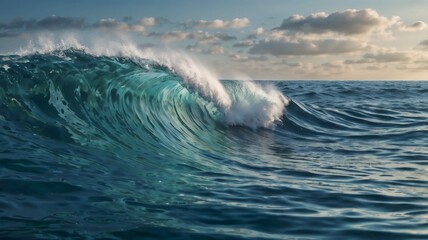 Fototapeta premium wave of the sea