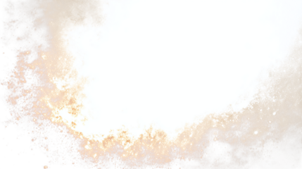 Vintage glowing film photo overlay effect isolated on transparent background 