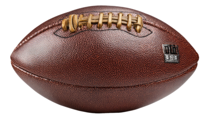 Close-up of a brown American football (1)