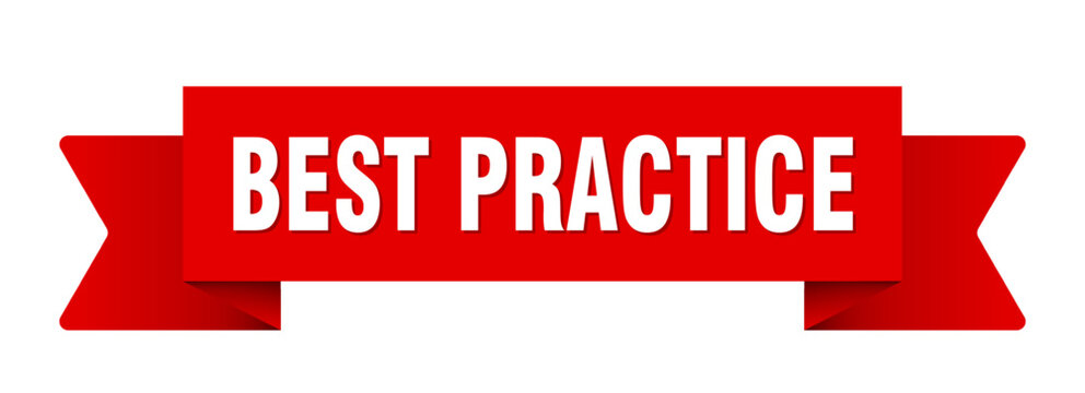 best practice ribbon isolated on transparent background. best practice ribbon