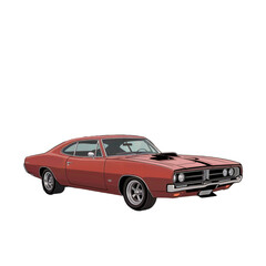 Fototapeta premium Cute Animal Cartoon Illustration PNG with Transparent Background