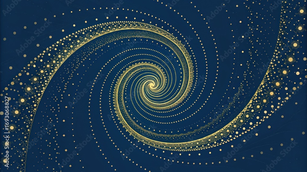 Poster dynamic spiral motion abstract graphic design digital art modern aesthetic close-up view visual repr