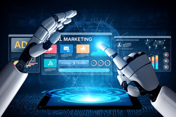 AI drives digital marketing and online ads with smart targeting, content automation, and ROI...