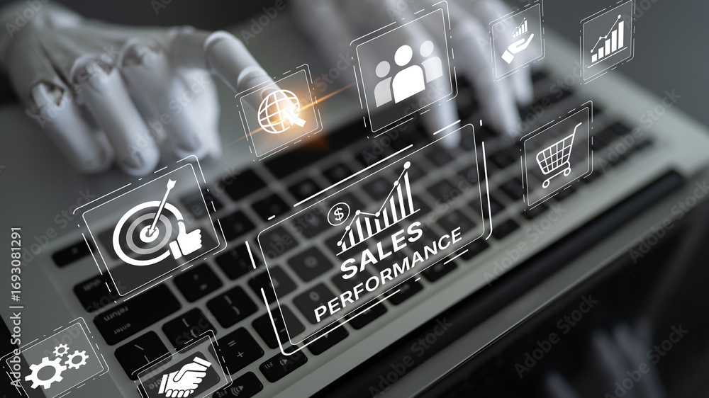 Poster ai tracks digital sales performance with smart analytics, performance dashboards, and forecasting to