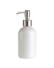 White ceramic pump soap dispenser