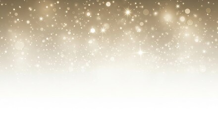 Sparkling golden bokeh background with festive glitter and light effects for celebrations