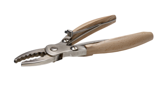 Multi-tool pliers with light-colored handles