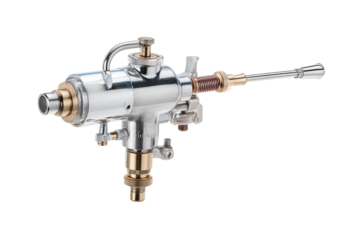 Complex metallic device with tubes and fittings