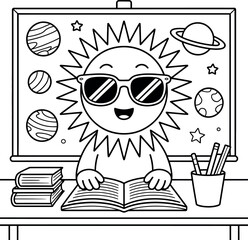 Stylized icon or graphic of a table design minimal look