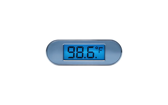 Digital thermometer isolated isolated on transparent background