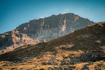 mountain landscape in the morning