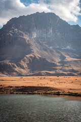 lake in the mountains