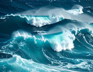 Powerful ocean waves (1)