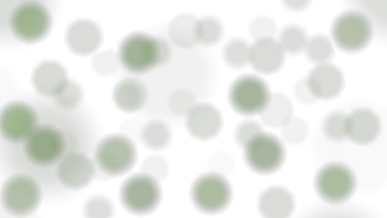 Abstract green bokeh lights for St. Patrick's Day celebration. Festive, magical circular particle effect image on a transparent background for holiday designs, overlays, and festive decoration.
