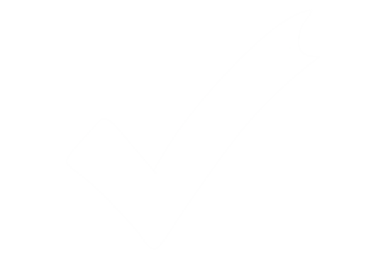 A simple green check mark symbol isolated on a plain transparent background, representing confirmation, approval, or a correct choice in a clear and minimalist graphic