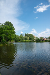 Obraz premium lake in the park