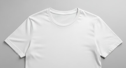 White T-shirt Apparel Blank Plain Short Sleeve
