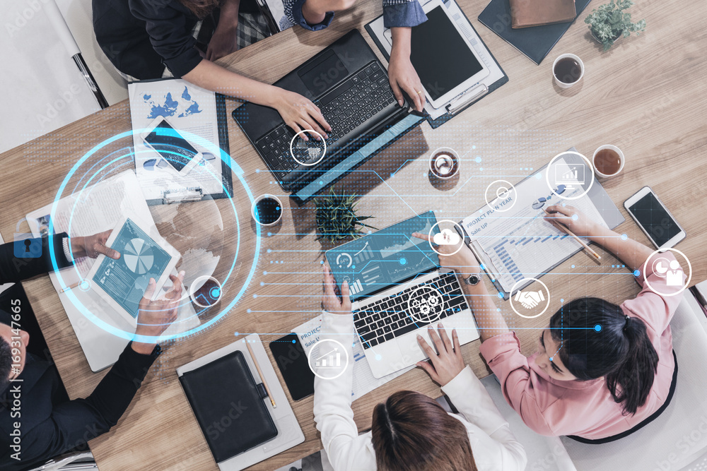 Poster big data and analytics support real-time insights, predictive modeling, and data-driven decisions fo