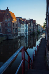 View to the city of Ghent, Belgum